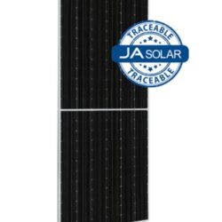 JA 605W N-Type Glas-Glas Bifacial Rahmen Silber